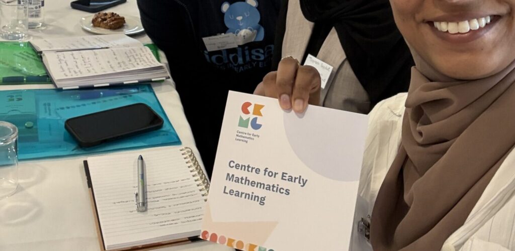 Team attending a workshop on early mathematic learning